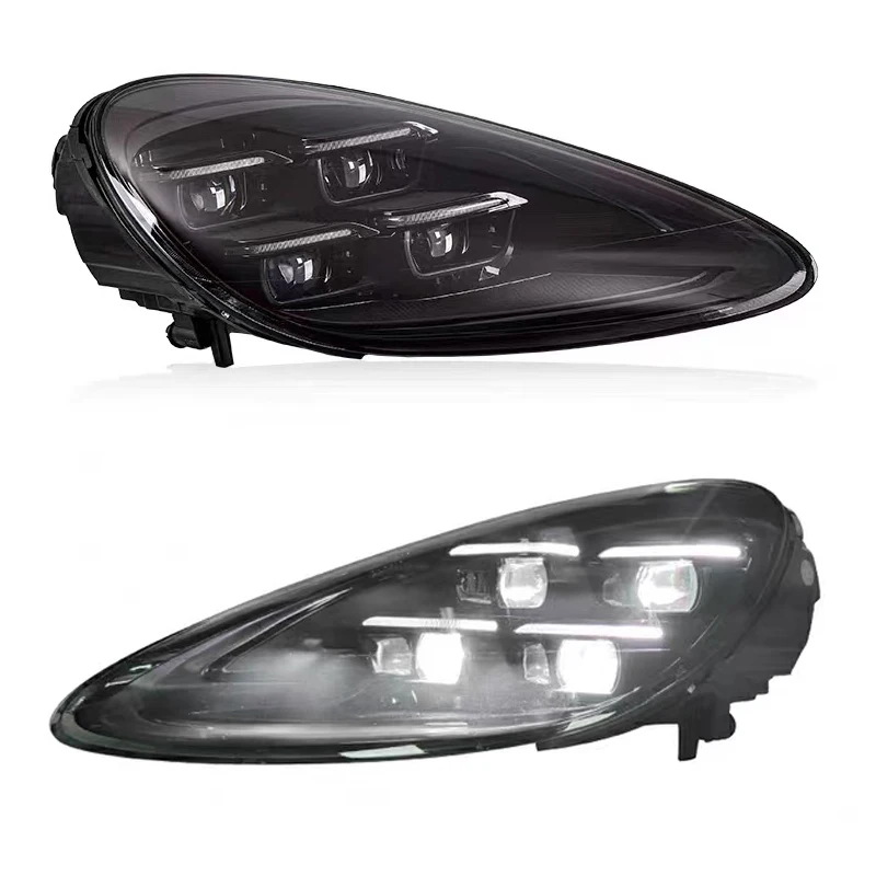 

For Porsche Cayenne 958 Headlights 2011-2017 Upgrade 2024 Pdls Style 958.1 958.2 Headlight LED Lighting System Auto Parts