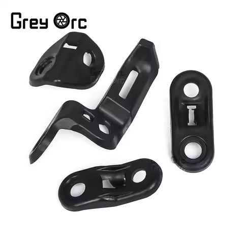 For Honda CBR1000RR CBR 1000 RR 1000RR 4Pcs ABS Black Fairing All Fixed Shell Bracket 2008-2012 2013 2014 2015 2016 2017