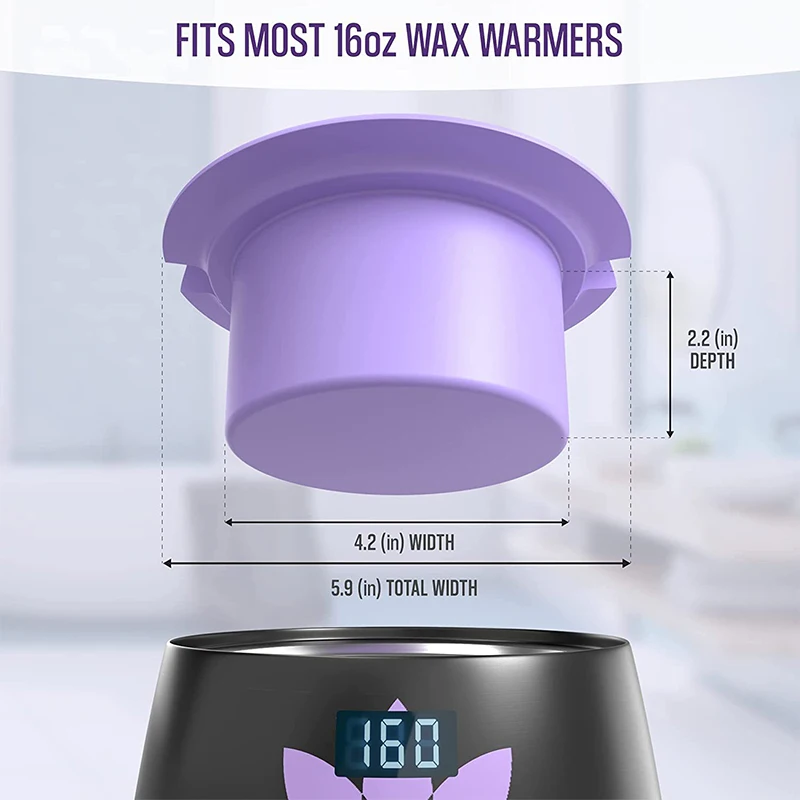 Wax replacement bowl hair removal can be reused. Waxing bowl wax heater thickens view 6