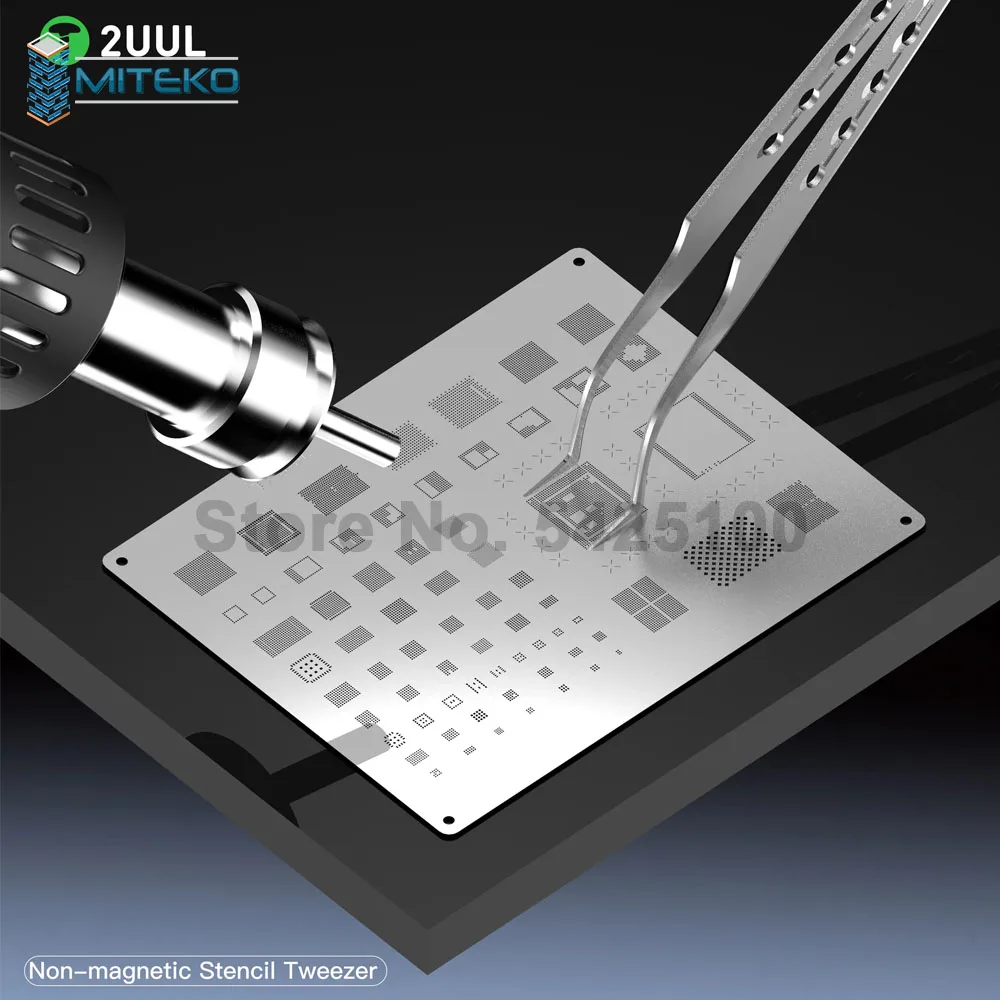 2UUL TW22 Non-magnetic Stencil Tweezer for Precise Phone Board Repair