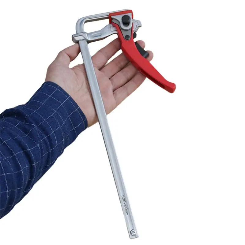 AC23-Quick Ratchet Track Clamps Woodworking Track Clamps For Sanding, Cutting Ratchet Track Clamp