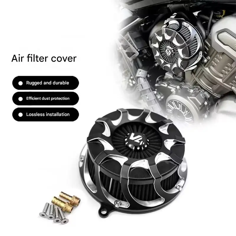 BENDA Dark Flag 950 Modified Air Filter Guard, Transparent Turbo Air Filter Cover, Bolt-On Accessories