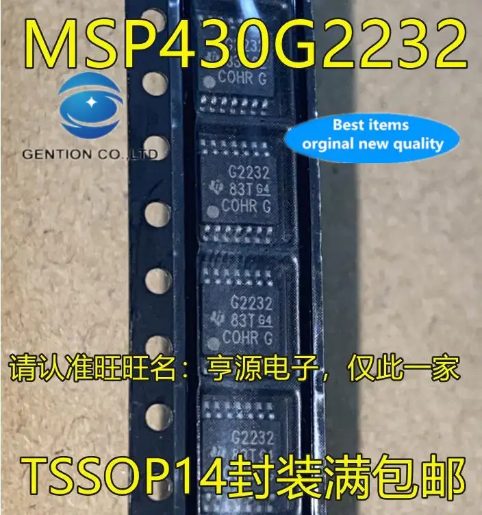 

10pcs 100% orginal new in stock MSP430G2232IPW14R MSP430G2232 G2232 TSSOP14