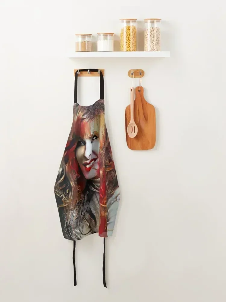 مريلة مايلين فارمر للنساء مع جيب باريستا شيف زي مطبخ نسائي #3