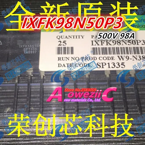 Aoweziic  2018+ 100% New Imported Original   IXFK98N50P3  IXFK102N30P  IXFK140N30P   TO-3P    High Power MOSFET