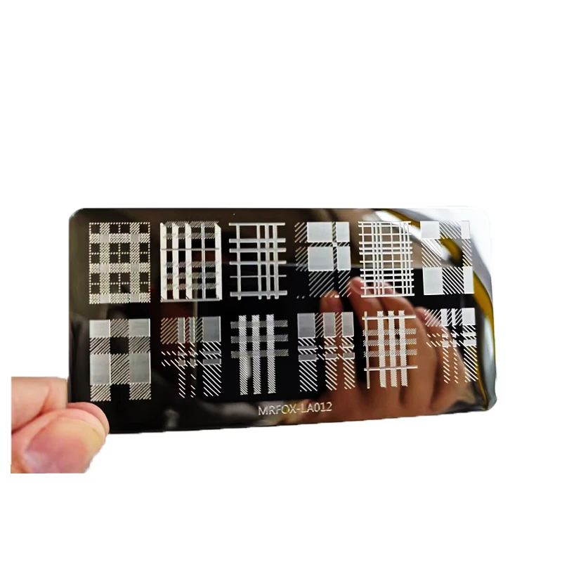 Cartoon Dragon Snake Pattern Stamping Plates For Nails Stainless Steel Rectangle Nail Art Template Christmas Artist Animal