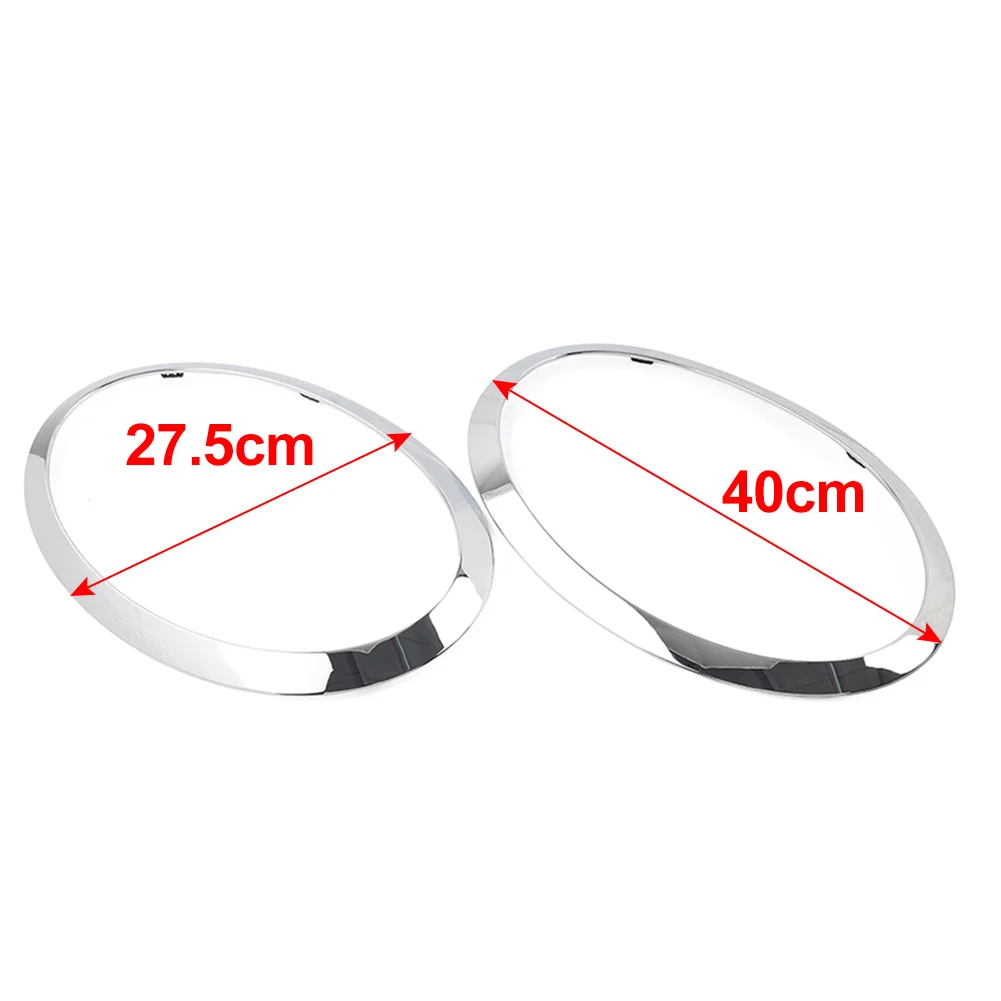 Car Headlight Bezel Ring Trim Cover Decoration Left/Right For BMW Mini Cooper F55 F56 F57