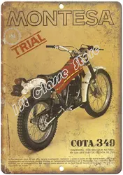 Montesa Trail Bike COTA Tin Wall Sign Metal Plaque Poster Warning Sign Iron Painting Art Decor for Bar