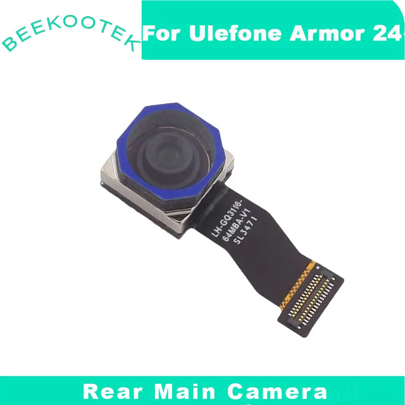 New Original Ulefone Armor 24 Rear Main Camera Cell Phone Back Camera Module Accessories For Ulefone Armor 24 Smart Phone