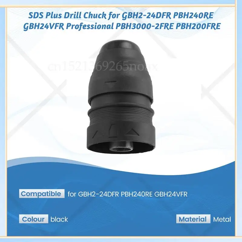 

-SPOR SDS Plus Drill Chuck For GBH2-24DFR PBH240RE GBH24VFR Professional PBH3000-2FRE PBH200FRE