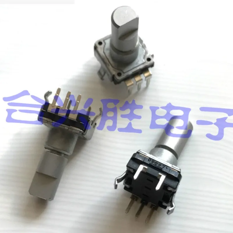 

1 шт. поворотный энкодер типа EC11 с переключателем 18, номер позиционирования, 9 импульсных валов, длина 15 мм, регулировка громкости EVQB1C10709B