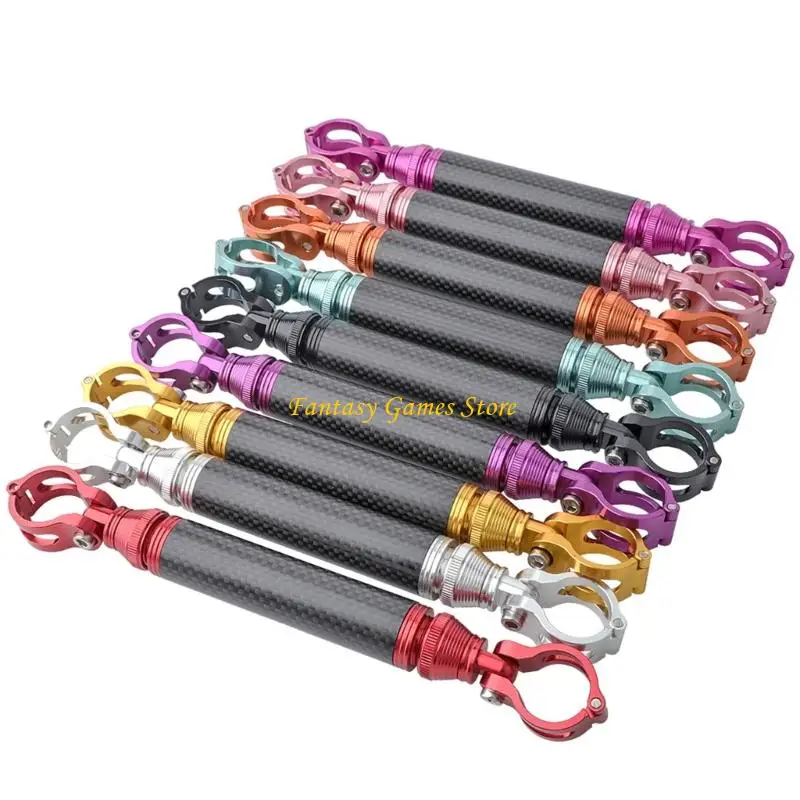 

Multipurpose Handlebar Mount Holder for Bicycles Accommodating Light, Phone and Accessories Handlebar Light Holder