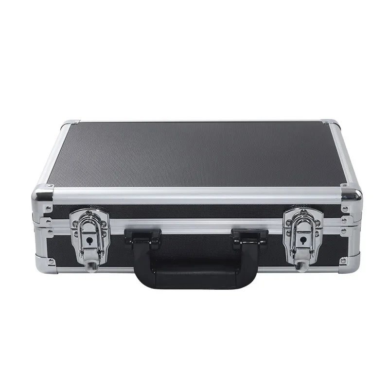 Aluminum Tool Case Suitcase Toolbox Business File Box Impact Resistant Safety Equipment Camera Bag with Pre-cut Foam