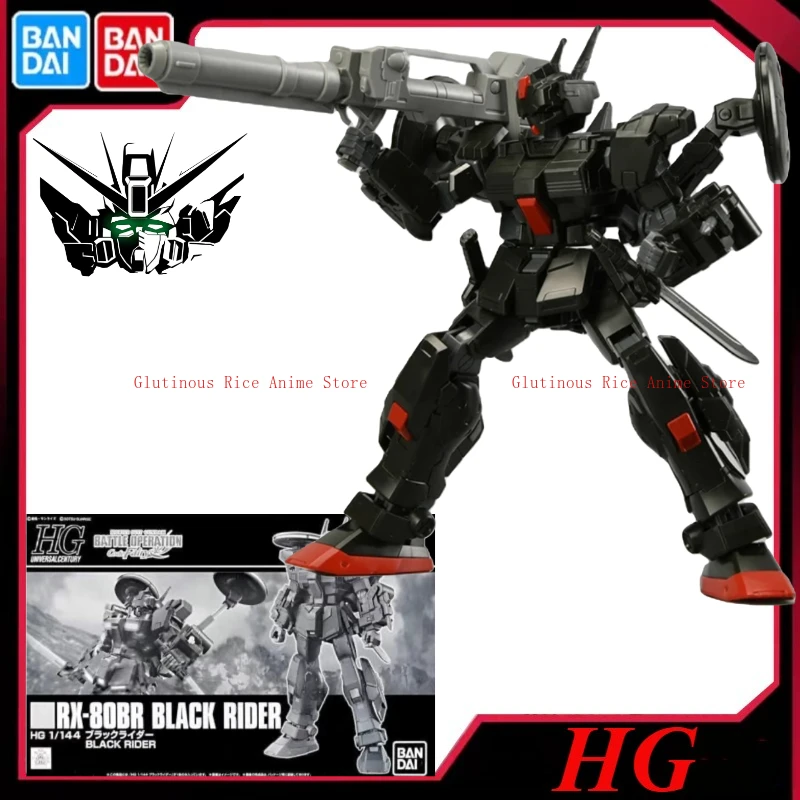 

In stock Bandai HG Gundam Anime Figures RX-80BR Black Rider Action Figure Assembly Model Toys Gifts birthday present collect