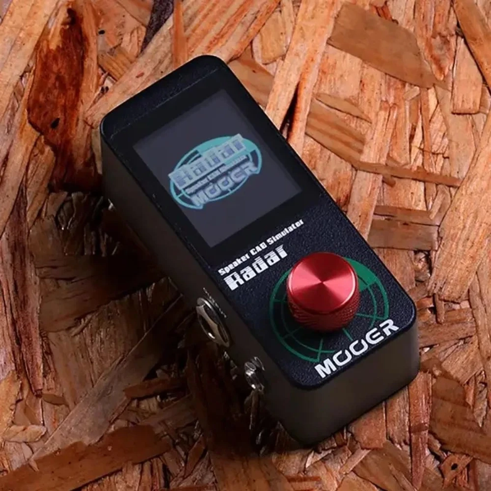 MOOER Radar Guitar Effect Pedal 11 Mic Models 30 Speaker Cab Cabinet Simulator 36 User  Support IR Customizable EQ Stage Presets