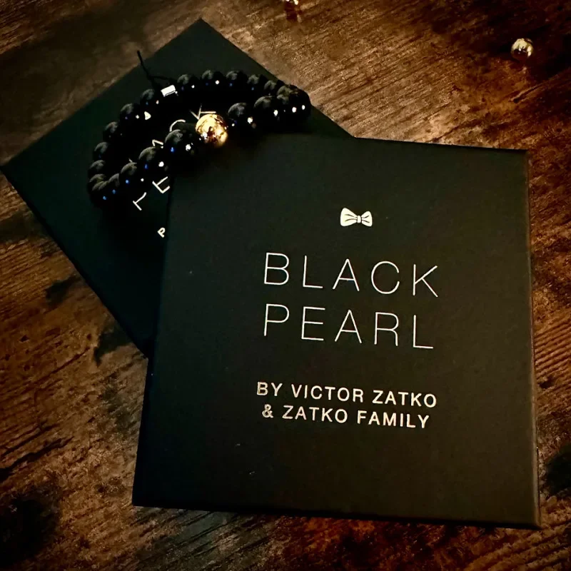 Black Pearl by Victor Zatko Magic Tricks Number Prediction Bracelet Magia Magician Close-up Illusions Gimmicks Mentalism Props