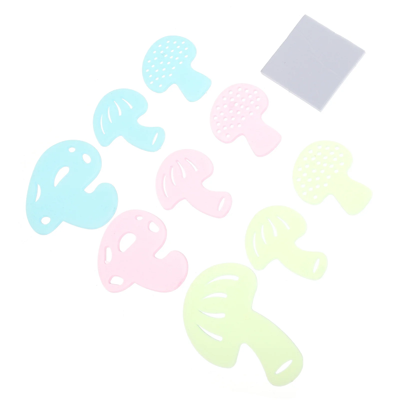 

36Pcs Luminous Mushroom Shape Glow in Dark Wall Stickers Adhesive Decorative Decals for Kids Room Luminous Mushroom Stickers