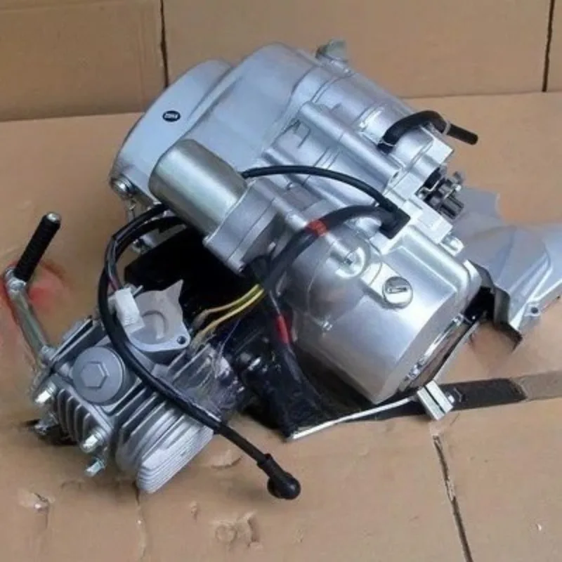 for 125CC 4 Stroke Engine Motor Dirt Bike Aluminum Alloy With CDI Ignition Replacement