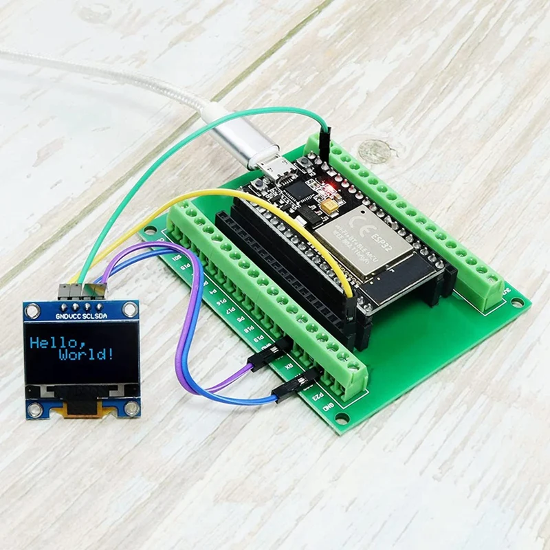 ESP32 Expansion Board Plastic Expansion Board GPIO 1 Into 2 For 38 Pins ESP32S ESP32 ESP-WROOM-32 Development Board