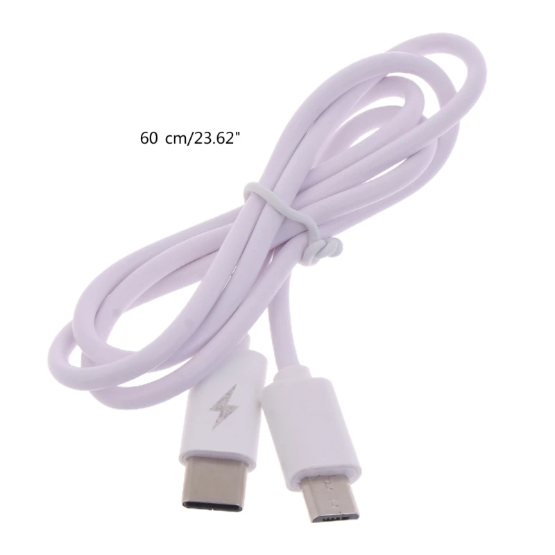 Type-C to Micro USB Cable Fast-Charging Adapter Phone Cord Data Transfer