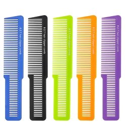 Professional Electroplated Clipper Comb 3 Colors Barber Comb Stylist Styling Tool Accessories Salon Anti-static Hair Cut Comb