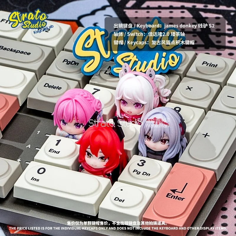 

Набор 3D-кейкапов из смолы «Богиня Победы», оригинальные кастомные кейкапы ручной работы для механических клавиатур, аксессуары, подарок