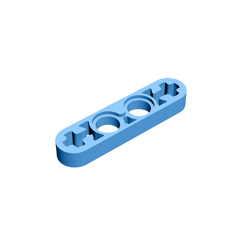 MOC PARTS GDS-690 Technical, Liftarm Thin 1 x 4 - Axle Holes compatible with lego 32449 pieces of children\'s toys