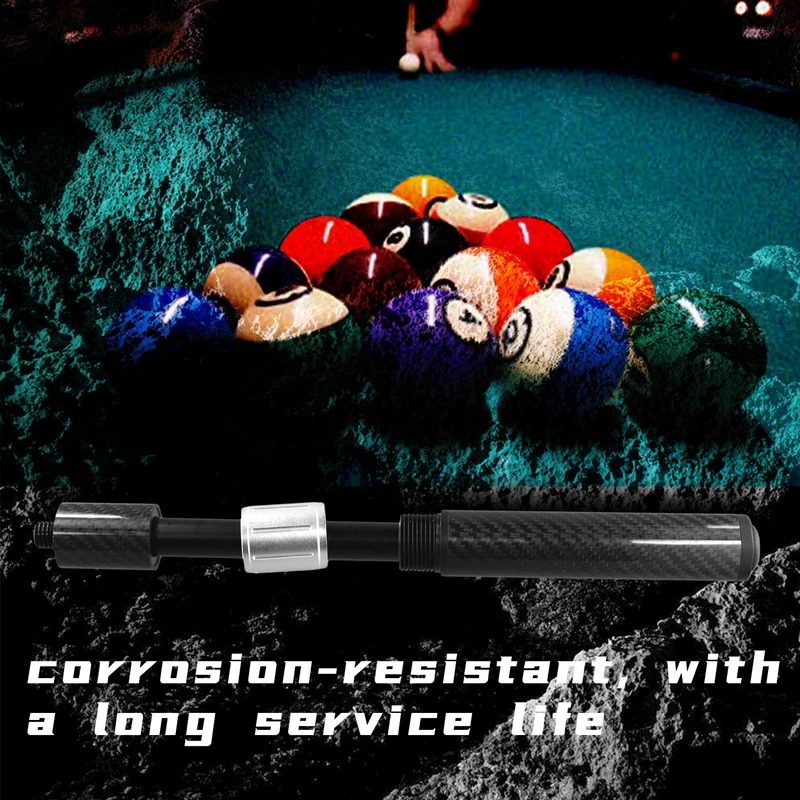 Tongkat ekstensi teleskopik untuk biliar, tongkat ekstensi kolam renang teleskopik dapat disesuaikan untuk biliar luar ruangan
