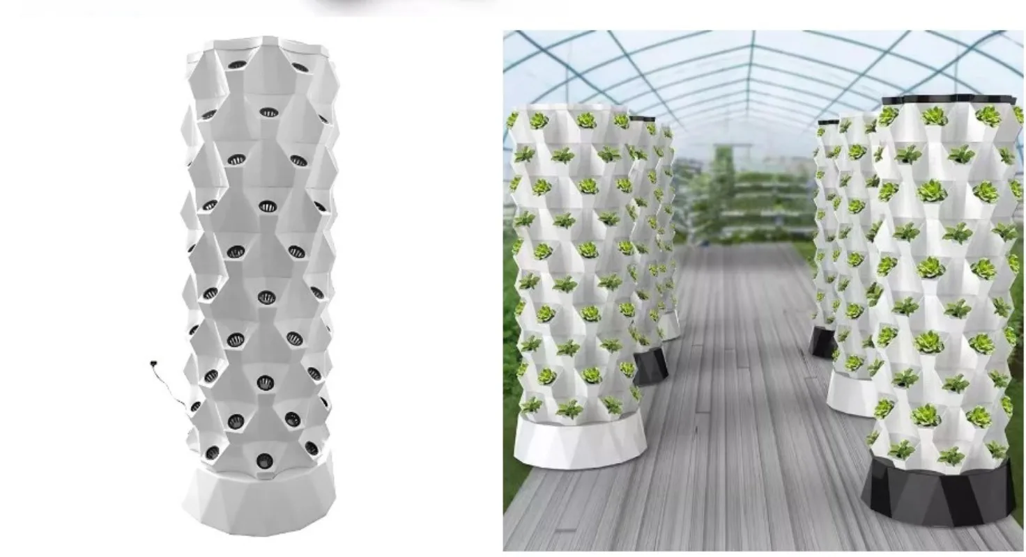 الدفيئة الزراعية الجديدة داخلي الأناناس المائية برج حديقة نظام الزراعة المائية العمودية 10 طبقة برج