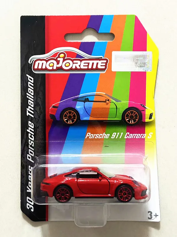 Majorette 1/64 for 911 Carrera S Diecast Model Car Kids Toys Gift