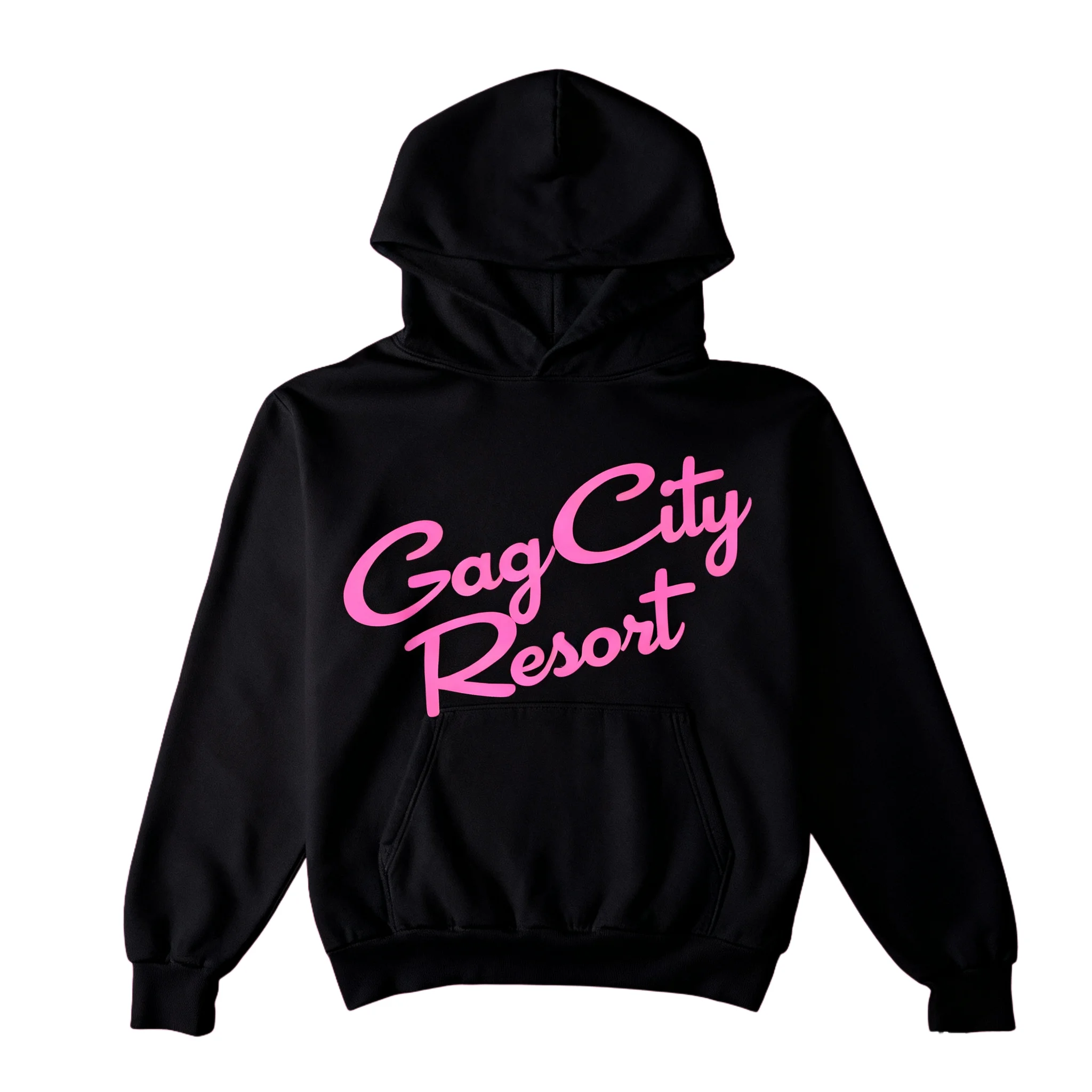 مغني الراب نيكي ميناج الوردي الجمعة 2025 جولة حول العالم الكمامة مدينة منتجع طباعة الخريف كنزة بغطاء رأس من الصوف ملابس طويلة الأكمام موضة الشارع الشهير #2