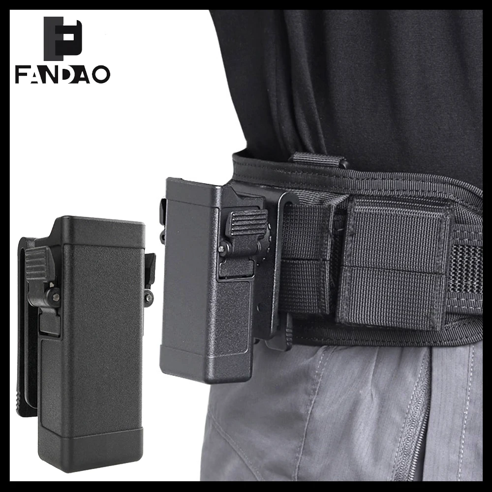 

Tactical 92 92G Magazine Pouch MOLLE Airsoft Multi-Function Quick-Draw Holster Knife Sheath with Locking Function for Belt Vest