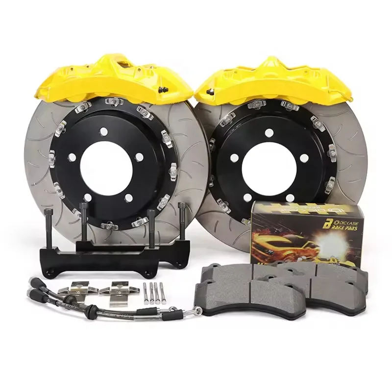 

Factory Custom Logo Colors Big Brake Kits GT6 Drilled Slot J Style Disc Rotors Full Set Brake Systems for Subaru