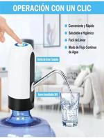 1pc  Automatic Water Bottle Pump USB Charging Water Pump One Button Automatic Switch Of Water Dispenser