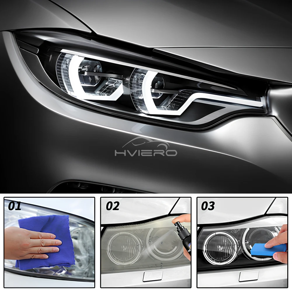 Car Fluid Renewal Polish Maintenance Liquid Kit Care Headlight Polishing Agent Scratch Remover Oil Film Repair Auto Accessories