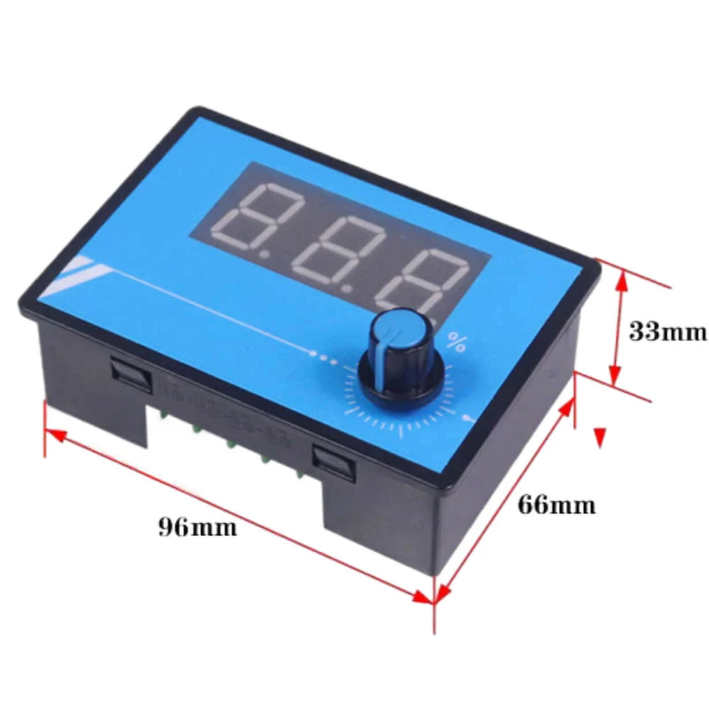 

PWM DC12V-60V 20A DC Motor Governor 775 High Power Motor Speed Controller Digital Display Motor Regulator Slow Start Slow Stop