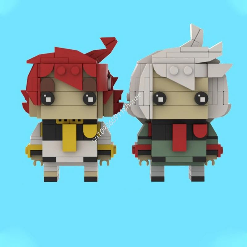 

351pcs MOC Suletta Miorine Gundamed Mercury Brickheadz Model Building blocks Education Toys Kids idea Modular Christmas gifts