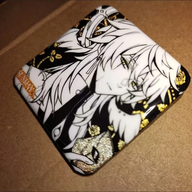 "Collapsed Star Sky Railway" عبارة عن حقيبة ألم جميلة من الذهب الرملي في الأحد مصنوعة من شريط مربع حول فن المعجبين