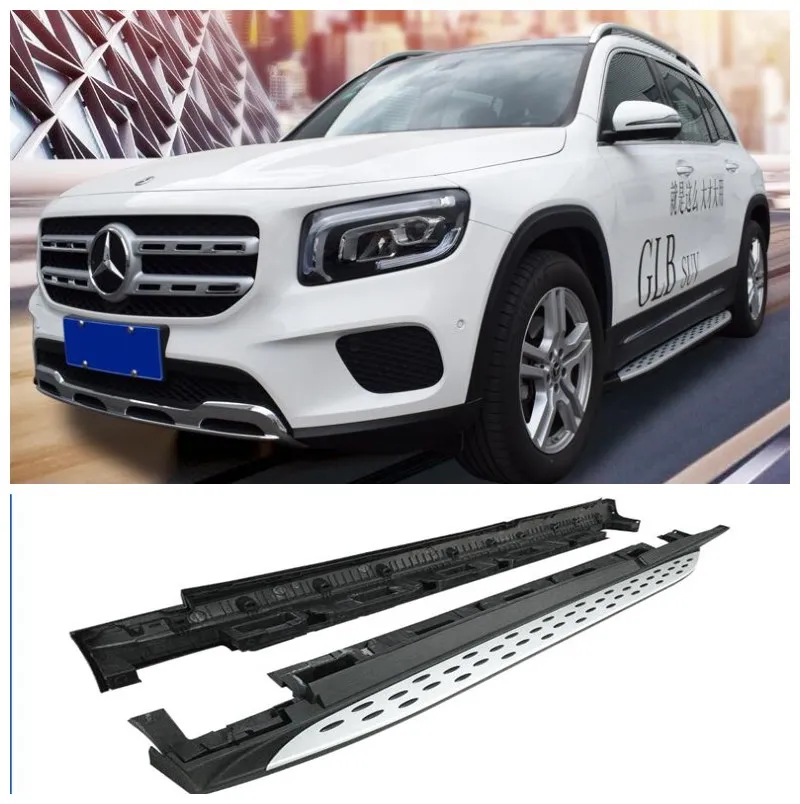 For Mercedes Benz GLB180 GLB200 2020 2021 2022 2023 High Quality Aluminum Alloy Running Boards Side Step Bar Pedals