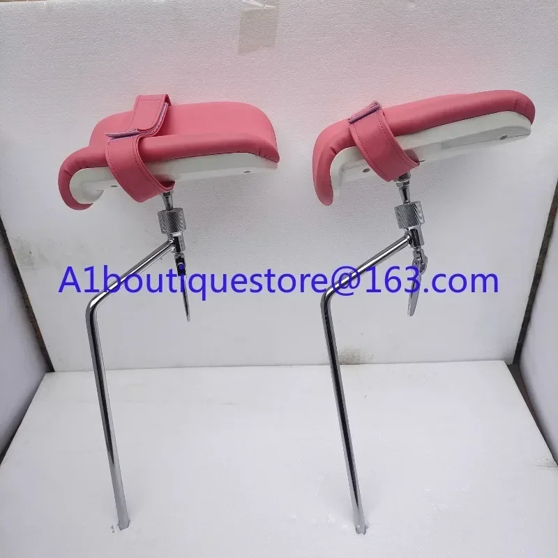 Surgical Bed Accessories Leg Brackets Adjustable Outriggers Leg Holders Gynecological Examination Bed Diameter 14 Mm