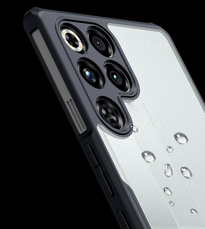 Xundd Schutzhülle für Nubia Red Magic 11 Pro, Red Magic 11 Pro Plus, stoßfeste Airbag-Hülle, Kameraschutz, transparente Rückseite mit Streifen – Detail 12