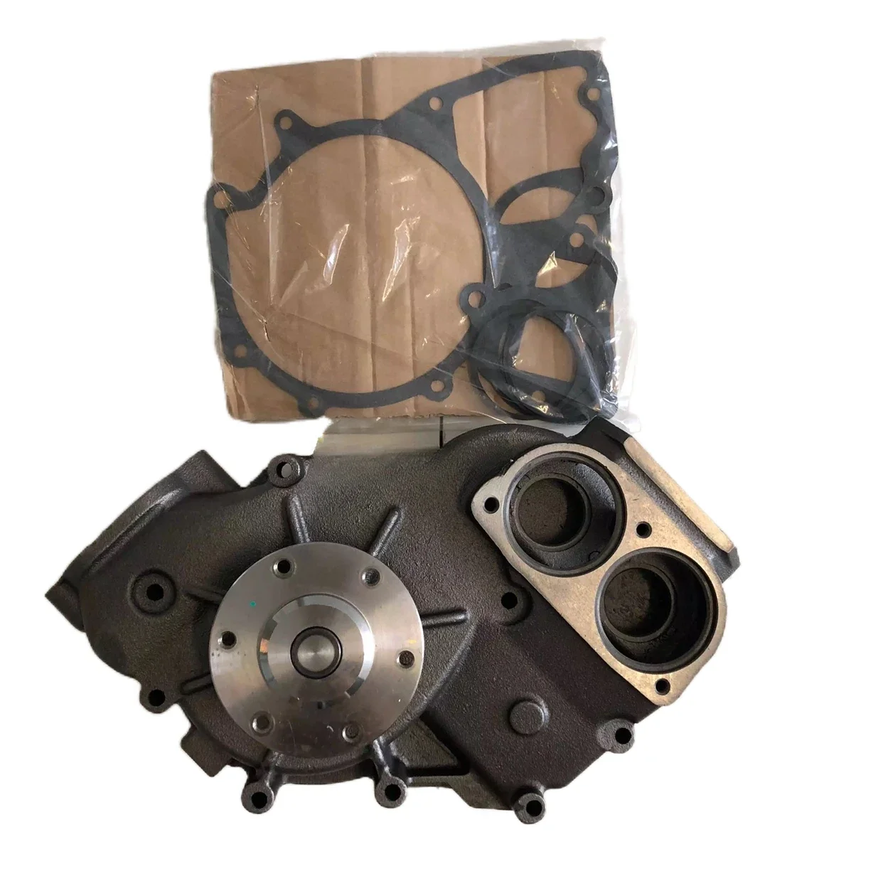 Suitable for Xugong crane water pump Mercedes-Benz OM457 water pump single-input and double-output Mercedes-Benz water pump