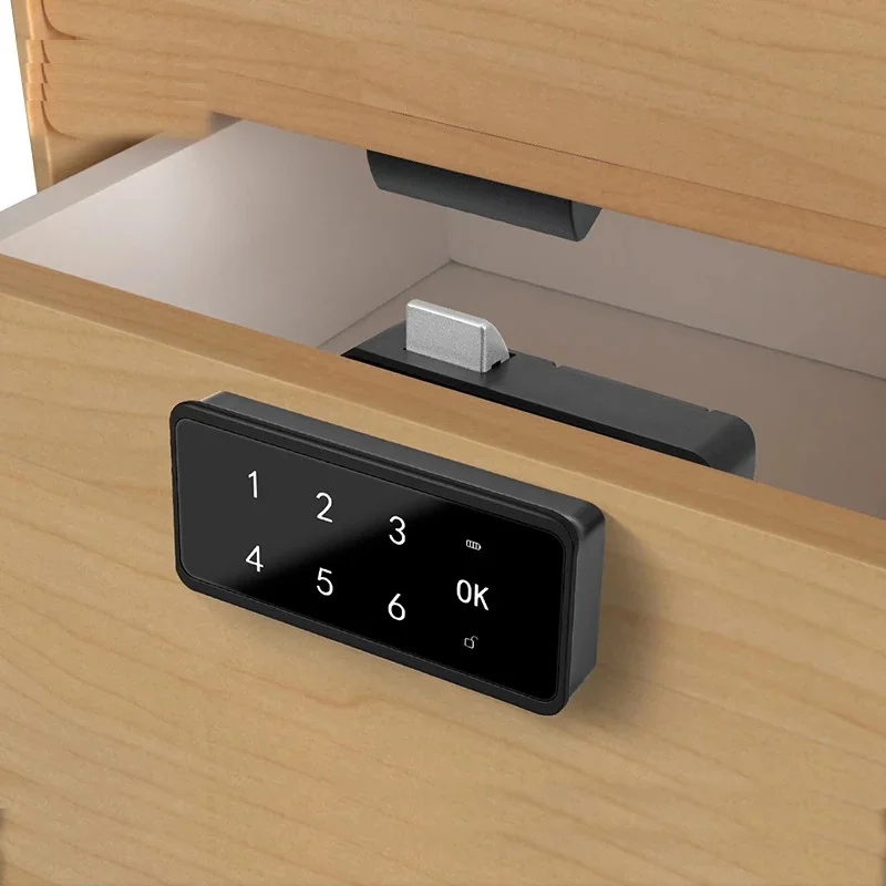 2026 new intelligent password cabinet drawer cabinet door lock suitable for home, school, office, etc., password lock