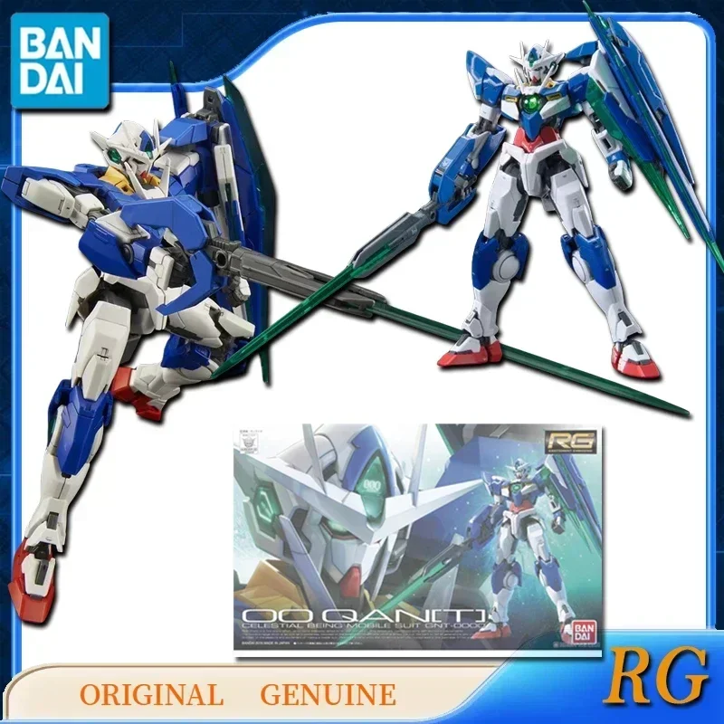 ของแท้จาก Bandai ของสะสม หุ่นยนต์กันดั้ม RG 21 ของเล่นแอคชั่นฟิกเกอร์จากอนิเมะ สำหรับเด็กชาย เด็กหญิง และเด็กๆ ของขวัญ ของสะสม โมเดลตกแต่ง
