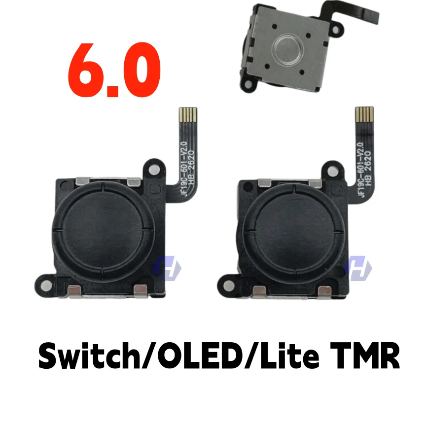 10/20PCS 5.0 6.0 GINFULL TMR Joysticks for Nintendo Switch / OLED / Lite Joy-Con Stick Higher Precision Lower Consumption view 2