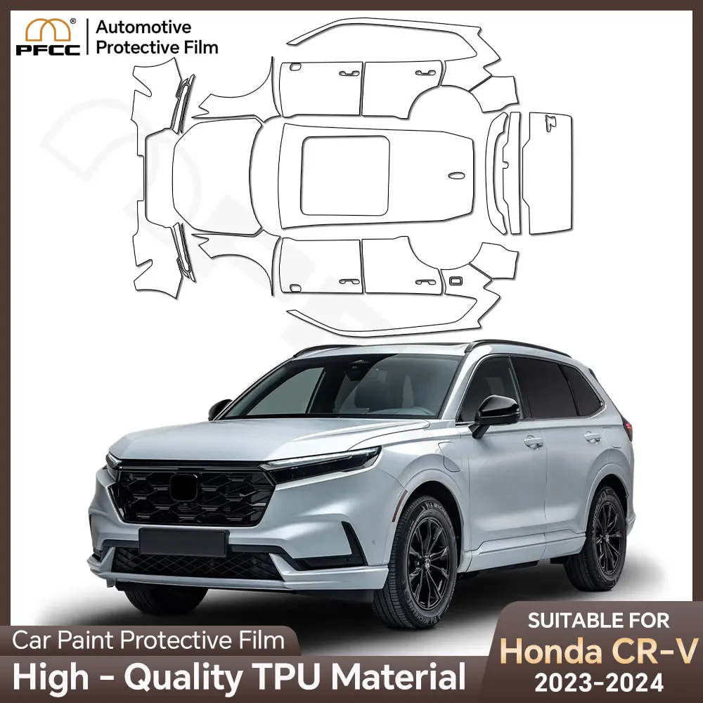 

PPF Car Headlight Film Accessories Kit Clear Rearview Mirror Anti Scratch Transparent Protection Film Honda CRV CR-V 2023-2024