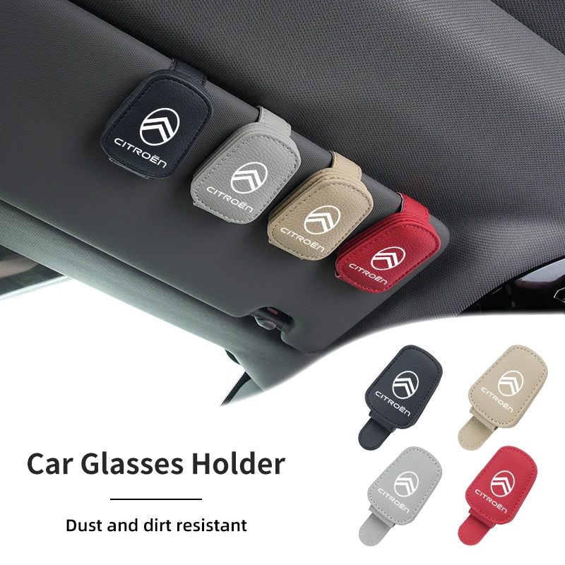 متعددة الوظائف سيارة الشمس قناع نظارات كليب النظارات الجلدية كليب لسيتروين C4 C3 C5 C1 C2 VTS Berlingo Celysee Xsara بيكاسو