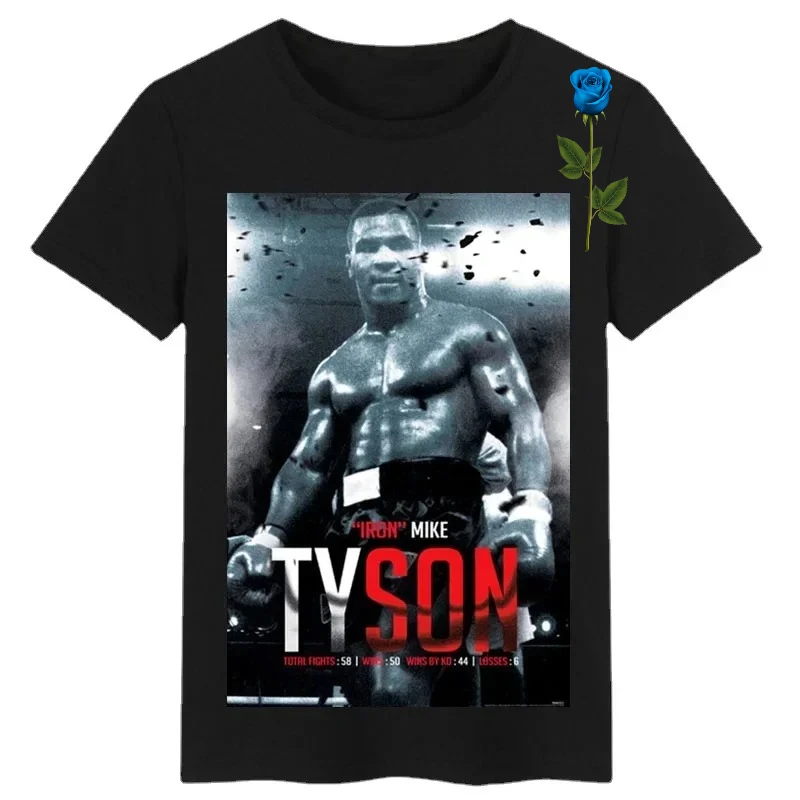 

Boxing Mike Tyson Poster Custom Anniversary T-Shirt Unisex Summer Cotton O-Neck Short Sleeve T Shirt New Size S-3XL