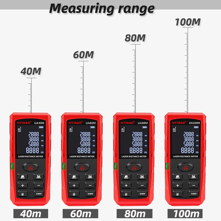 Distance meter laser 40m 50m 60m 70m 80m 100m measure tool laser distance meter