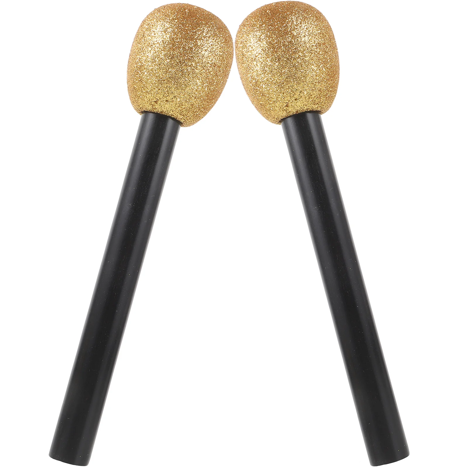 

2 Pcs Simulation Microphone Fake Wireless Kids Props Party Favors Microphones Toy Flash